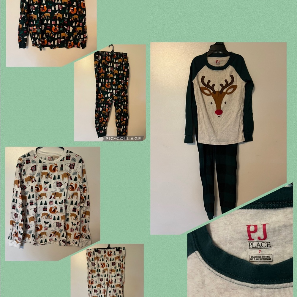 FAMILY Pj Place Sets